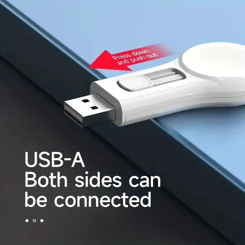 Apple Watch 시리즈 IWatch Ultra 8 7 6 5 4 3 2 휴대용 유형 C USB 고속 충전 스테이션 독용 자기 무선 시계 충전기