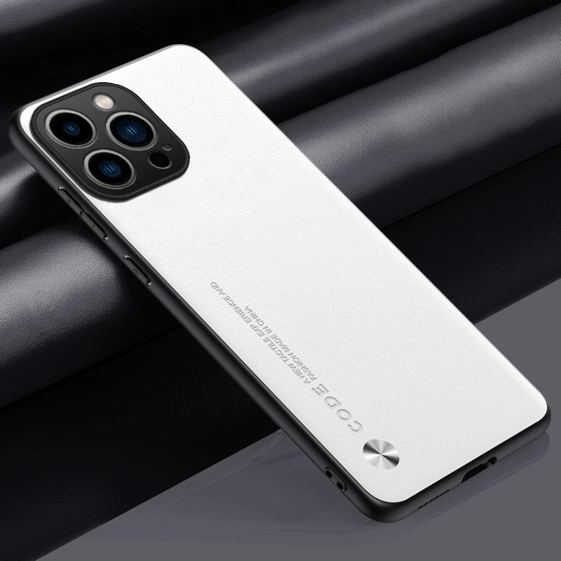Luxury PU Leather Soft Silicone Protective Phone Case Cover