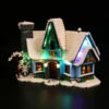 Vonado LED Light Kit For 10293 Santa’s Visit Building Blocks Set (NOT Include the Model) Bricks DIY Christmas Gift Toys 2