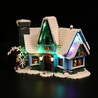 Vonado LED Light Kit For 10293 Santa’s Visit Building Blocks Set (NOT Include the Model) Bricks DIY Christmas Gift Toys 2