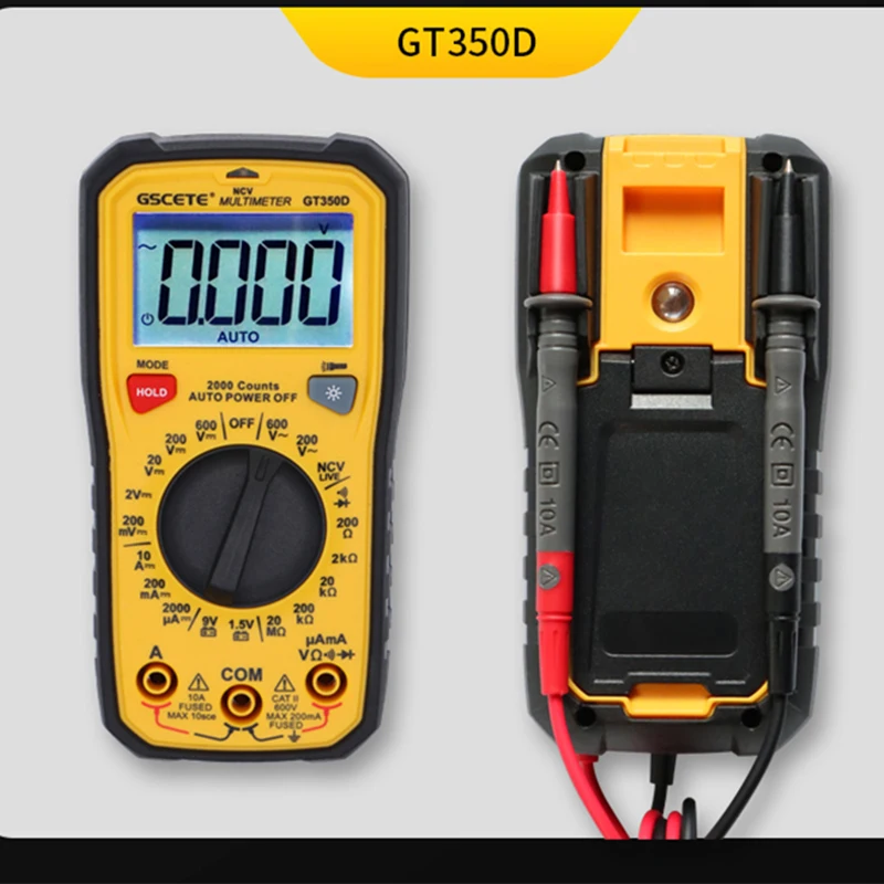 Multimètre digital standard professionnel