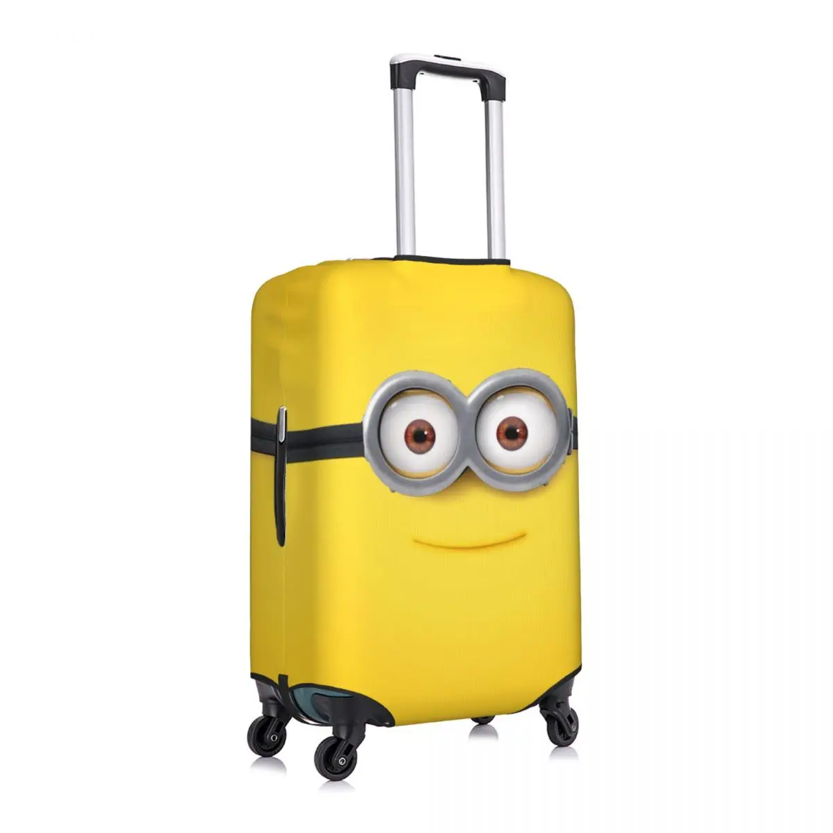 Custom Cute Minions Luggage Cover Protector Dust Proof Travel