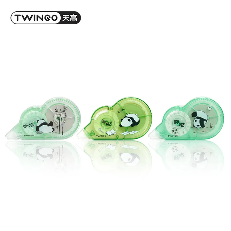 20M Cute Panda Large Capacity White Out Correction Tape Corector Accessories School Office Supplies Cute Stationery Prizes correction tape