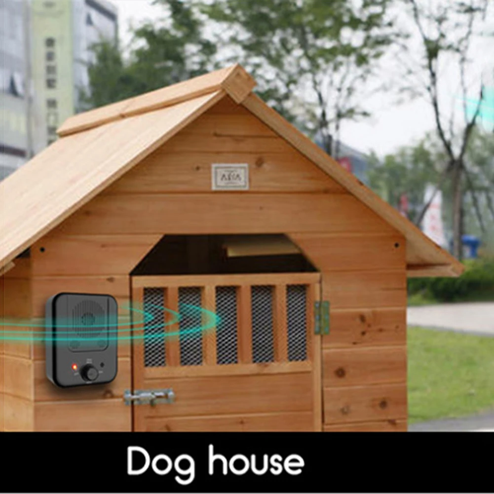 Ultrasonic Stopper Bark Dog Repeller Pet Training Stop Barking Anti Noise Device