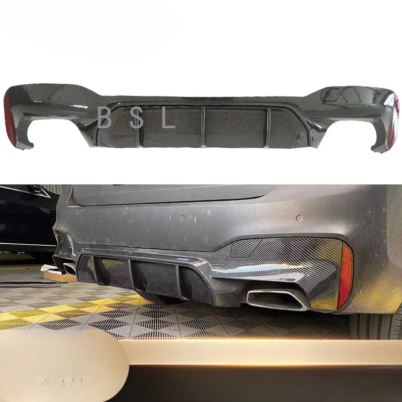 Диффузор для заднего бампера BMW 5 Series G30 G31 G38 2018- 2022 530i 540i M Perforamce M5