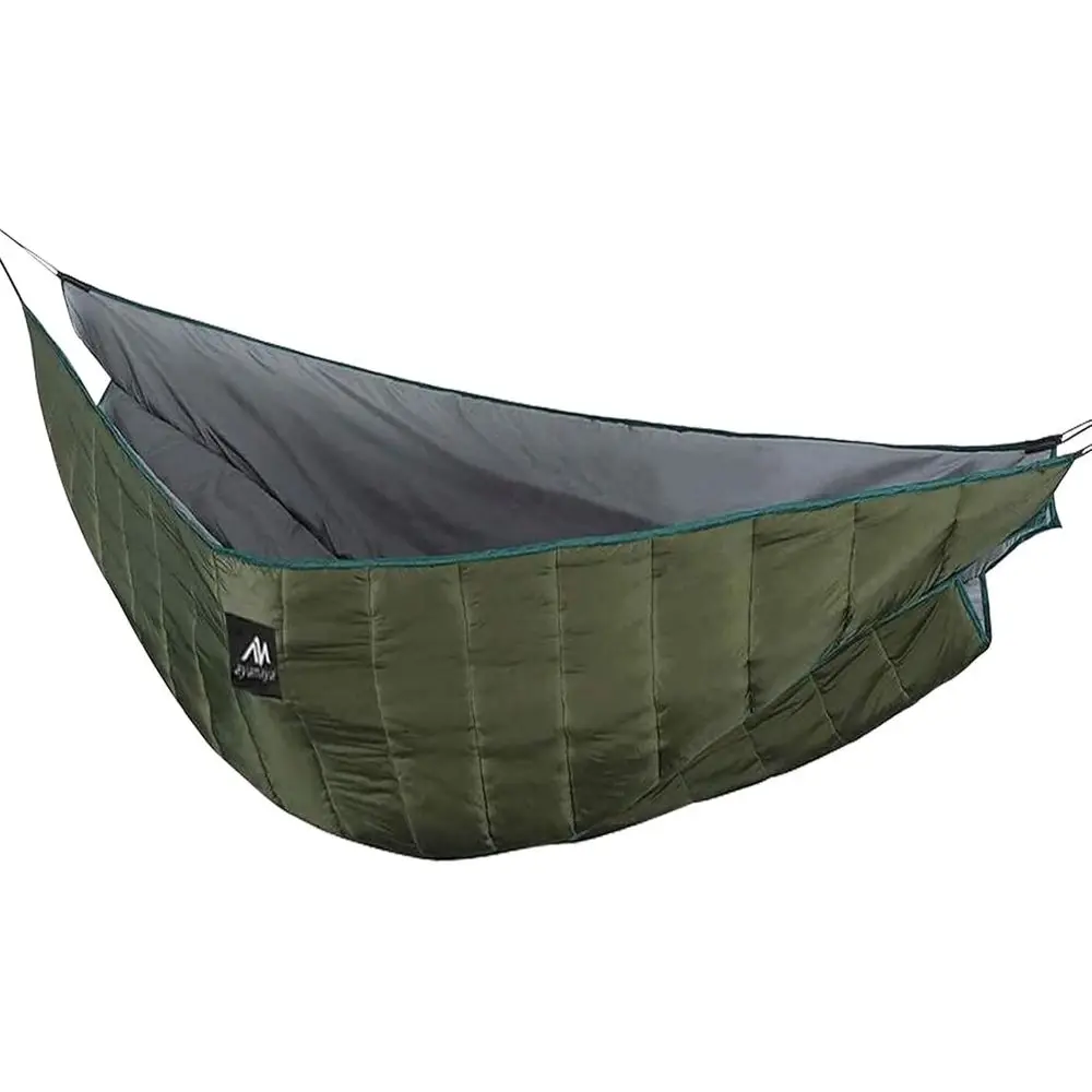 Large Size Double Hammock Underquilt for Camping, Backpacking, and Winter Warmth
