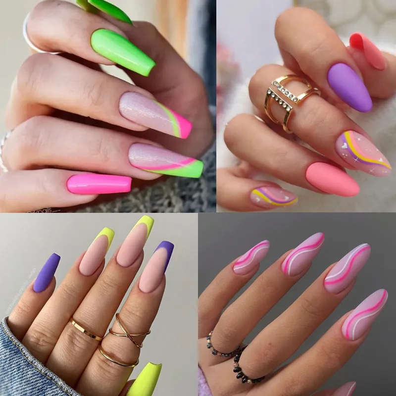 40/24/20Pcs Gel Nail Polish Set Colorful Glitter Nail Gel Kit Vernis Semi Permanent Varnishes Manicure Set Soak Off UV LED Gel 4