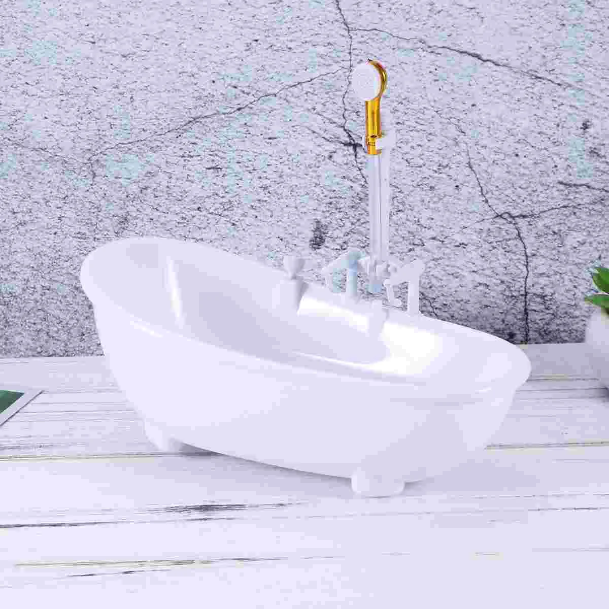 Accessories Bathing Tub Bathtub Toy Set for Baby Dolls Shower Bucket Swimming Pool 5