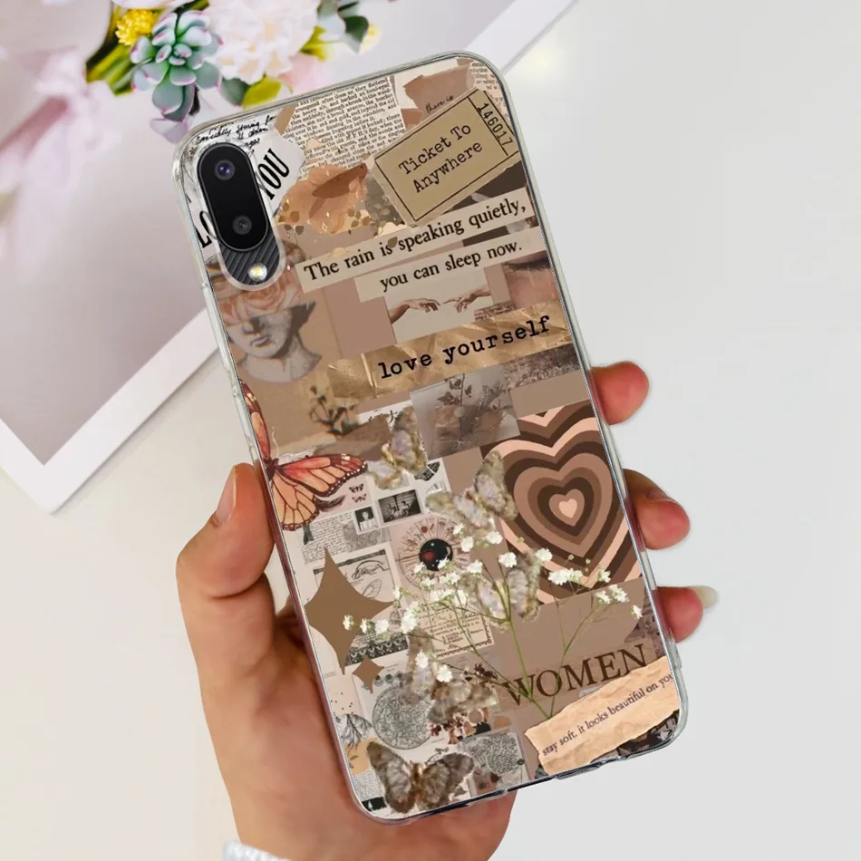 Cute Painted Soft Silicone TPU Back Cover Phone Case