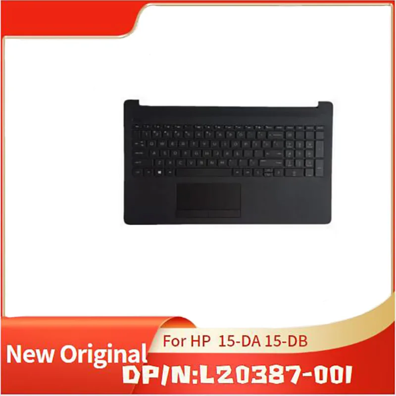 

L20387-001 черная новая Оригинальная верхняя крышка для ноутбука HP 15-DA 15-DB