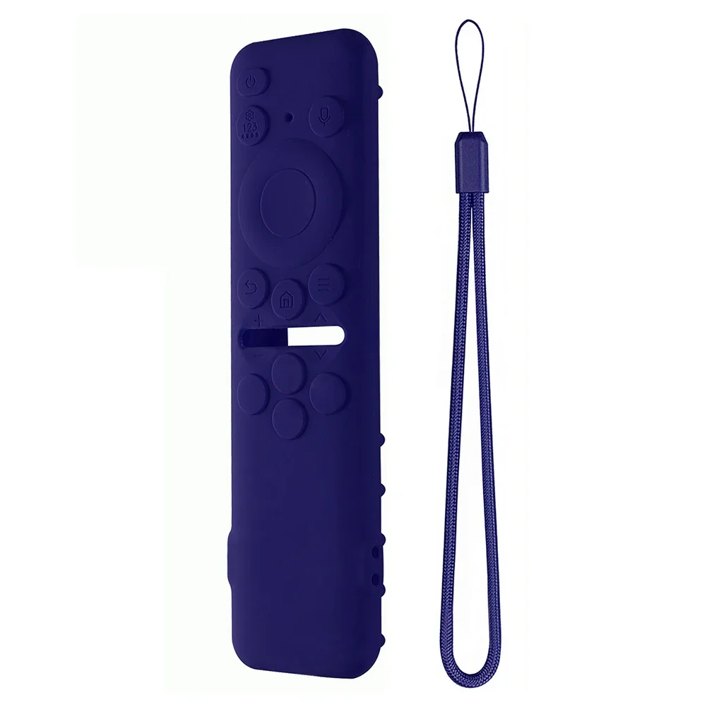 Remote Control Cover Protector Anti-Slip Protective Case with Detachable Lanyard for Samsung BN59-01432A BN59-01432B BN59-01432D