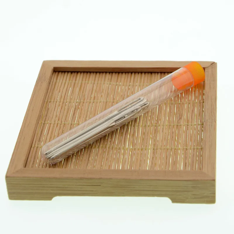 9 PCS Large Eye Blunt Sewing Needles Cross Stitch Knitting Needle Handmade Leather Embroidery Thread Needle Sewing Accessories