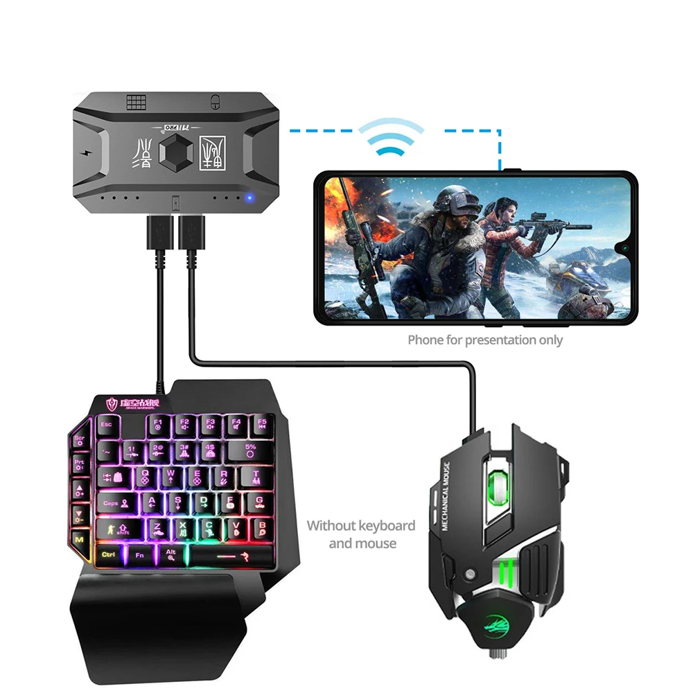 F6 Single Handed Gaming Mini keyboard 39 keys one hand RGB Backlit  Ergonomic Game Keypad For PC Laptop MobilePhone gamer| | - AliExpress