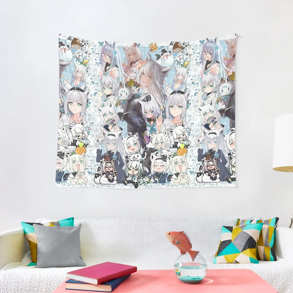 

Shirakami Fubuki - Hololive Tapestry Bedrooms Decorations