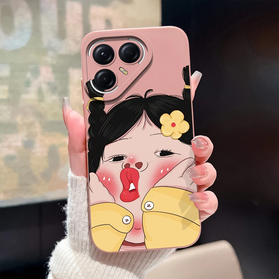 Pretty Flower Soft Silicone Full Protection Phone Case
