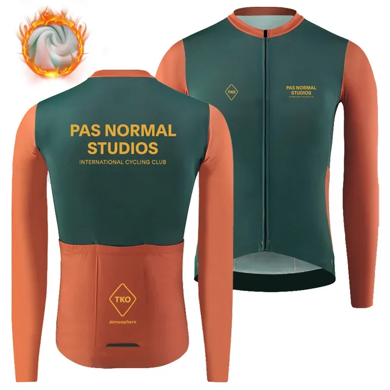 

PNS Cycling Wear Men Winter Jacket Long Sleeve Top Thick Thermal Bicycle Clothing MTB Road Bike Jersey Warm Clothes