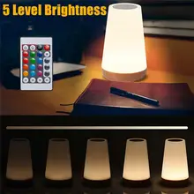 

Fast USB Charging Port Touch Light Portable Desktop Sensor Control Bedside Lamp 5-level Dimmable For Bedroom Office Corridor
