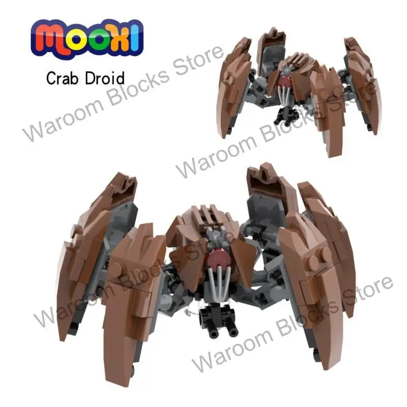 MOC2181-Sci-fi-Movie-Crab-Droid-Space-Animal-Brick-Compatible-Building ...