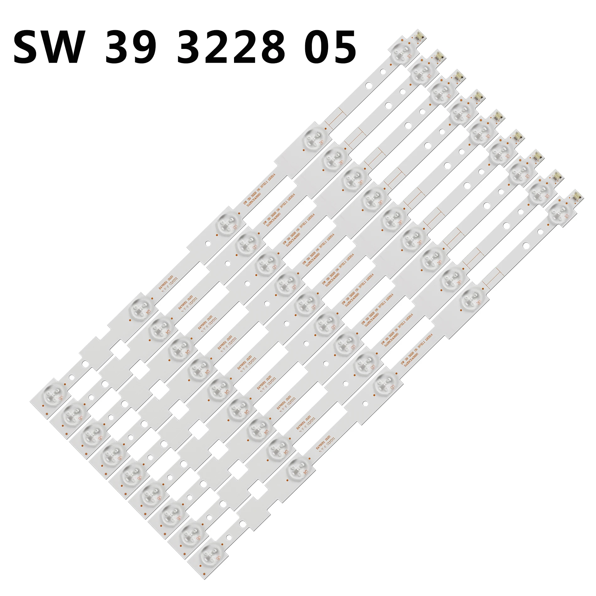 Tira de Luz de Fundo Led para Skyworth Cabe Bbk 40lem3080 39e320w 39e320 sw 39 3228 05 Rev1.1 420 mm Ph39r25dsg Ph39r25 Ph39r25 Peças por Lote