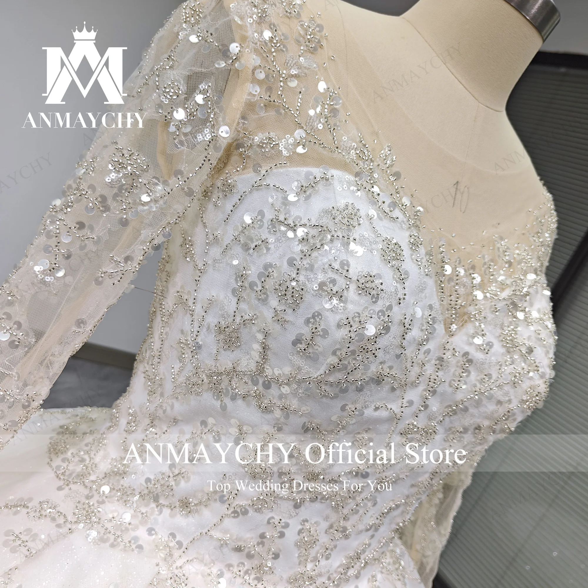 Рисунок 6 - Женское свадебное платье со шлейфом ANMAYCHY