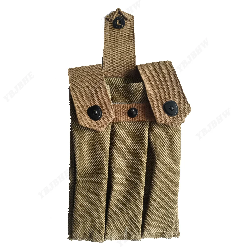 Ww2 Us Army Pouch X43 Cell Magazine Bag Molle Replica World War Military Gear Outdoor Equipment Canvas