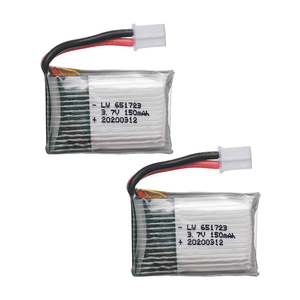 Липо-аккумулятор 3,7 В, 150 мАч для H36 E010 E011 E012 E013 Furibee F36 RC Quadcopter, литий-полимерный аккумулятор 3,7 В, 150 мАч 651723