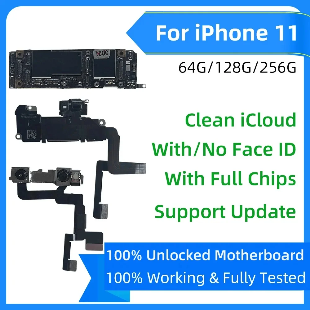 iPhone Motherboard 100% Unlocked For iPhone 11 pro max