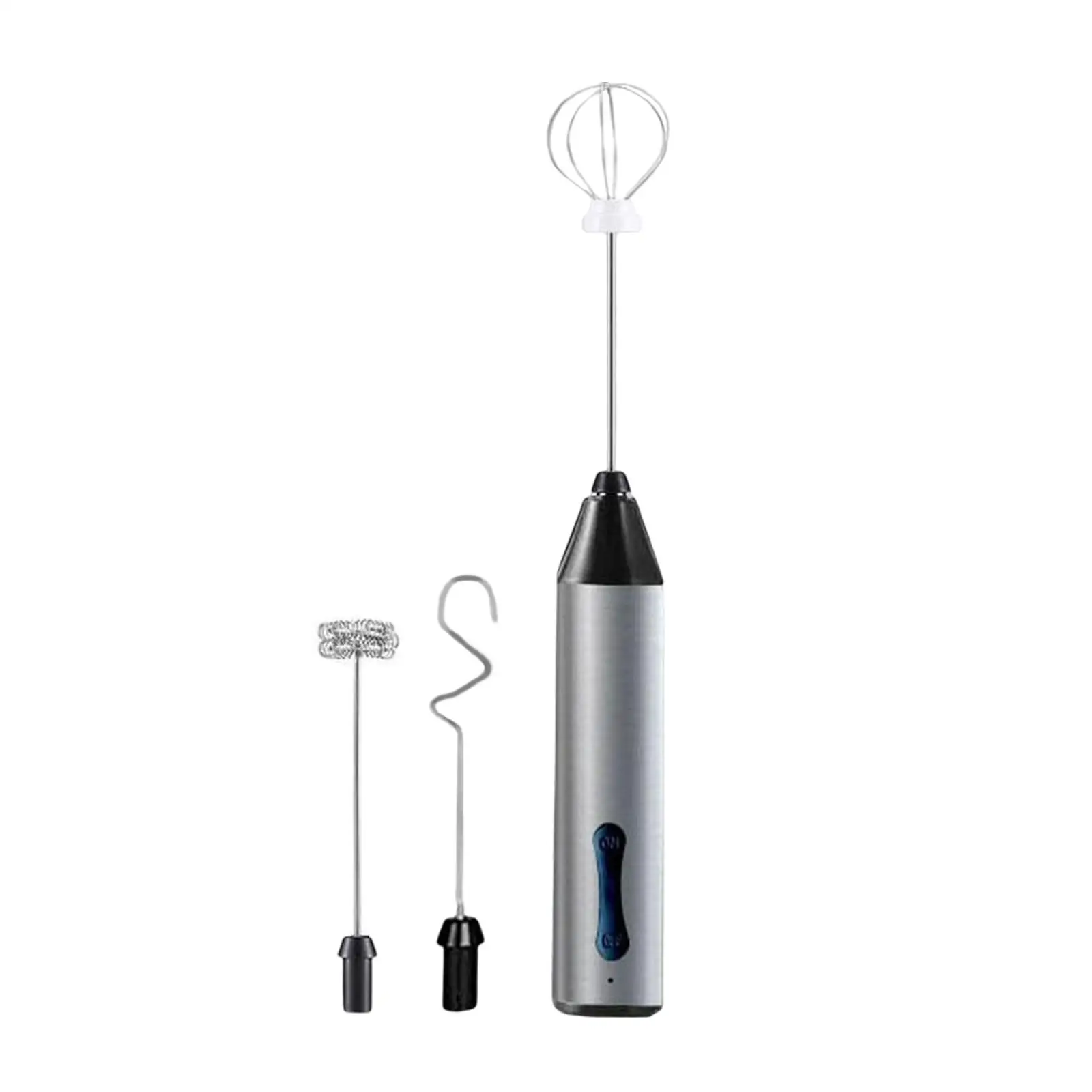 Milk Frother Egg Beater Type C Rechargeable Whisk mixer Blender for Latte 5