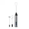 Milk Frother Egg Beater Type C Rechargeable Whisk mixer Blender for Latte 5