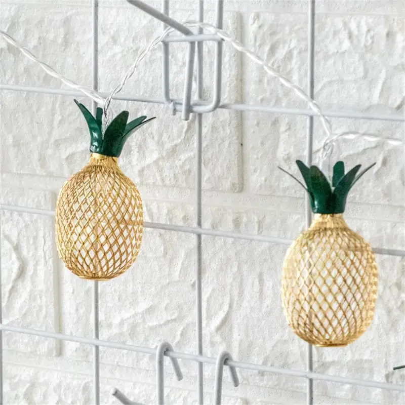 

Pineapple Led Lamp Warm Light String Light Cute Room Decor Decorative Light Light 10 Led 1.5m Pineapple Fairy Lights