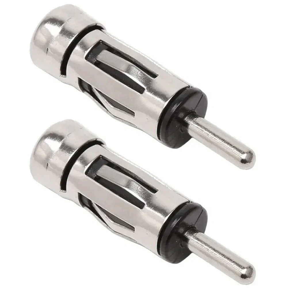 

2PCS Car Vehicles Radio Stereo ISO To Din Aerial Antenna Mast Adaptor Connector Plug Car Aerial Adaptor Car Accessories