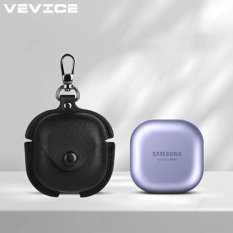 

For Samsung Buds 2 Case Funda Coque For Samsung Galaxy Buds 2 Pro Live FE Buds2 2Pro Capa Cover Leather Earphone Cases