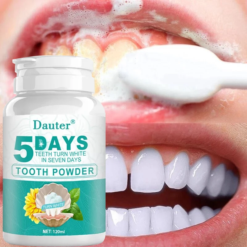 

Teeth Whitening Powder-Remove Coffee Stains Yellow Smoke Brighten Tea Stains Fresh Breath Oral Hygiene Dental Care Tools