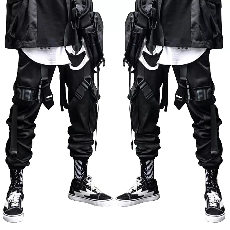 

casual pant mens cargo pant hip hop joggers streetwear fashion sweatpant sportwear pantalon homme 2022 trousers