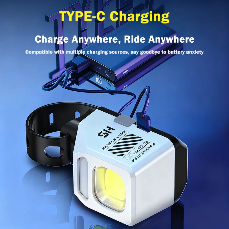 Hanging Bike Night Riding Light Road Bike/Mountain Bike Adjustable High/Low Beam Front Light Hanging-Style Bike Light