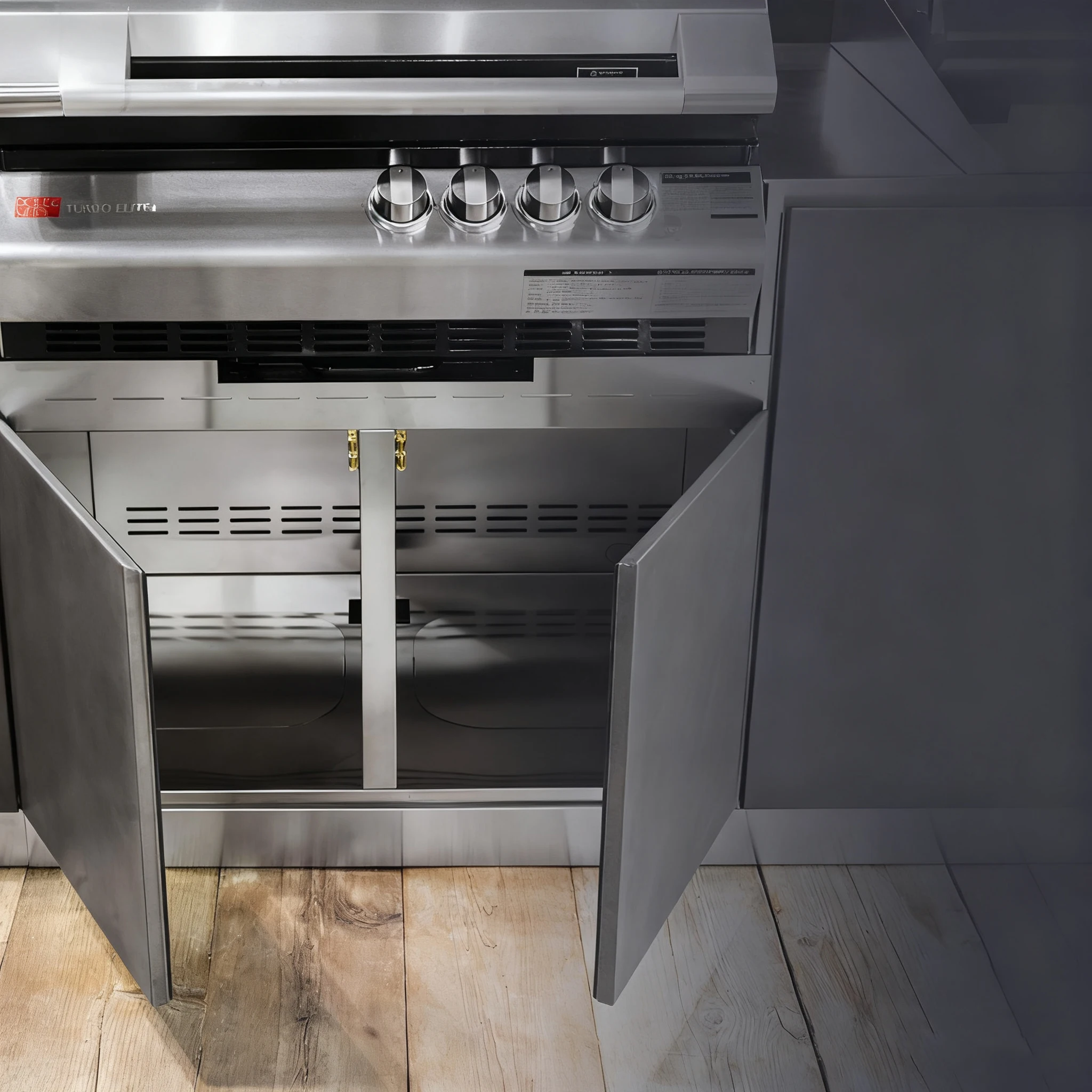 Cuisine extérieure moderne en acier inoxydable 304/316 3