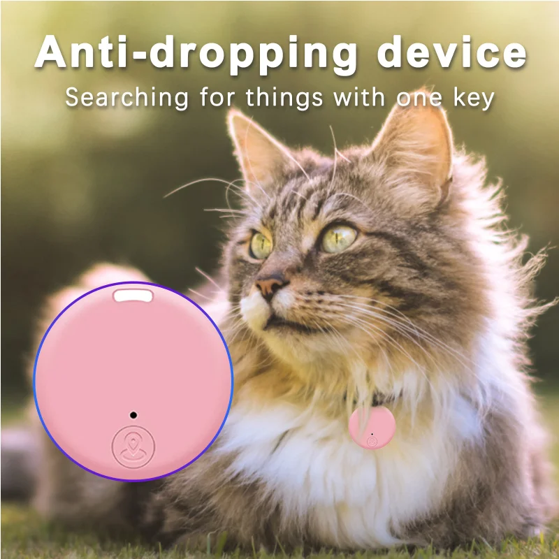 Mini GPS Tracker for Children's Pets Lost Alert Tag Bluetooth 5.0 Smart Keychain Wallet Key Location Tracker with Photo Function gps tracker gps locator anti lost tracker bluetooth tracker bluetooth gps tracker