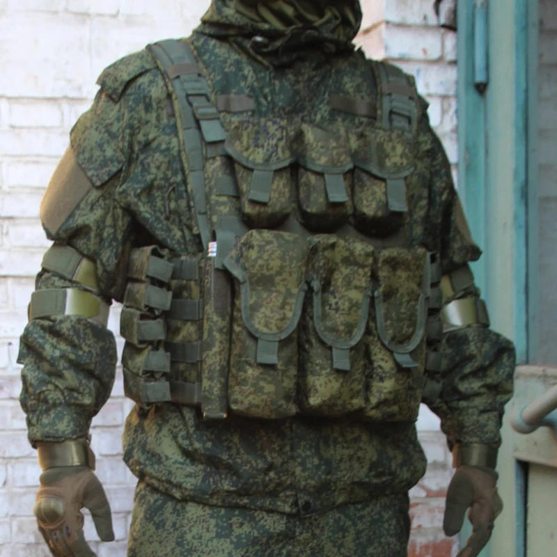 Tactical Air Soft Russian 6b46 with Integrated Defense Vest Set