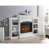 69 Inch Electric Fireplace with Fireplace Frame, Fireplace Plug-in Remote Control, Timer, Realistic Wood and Flame Effects 4