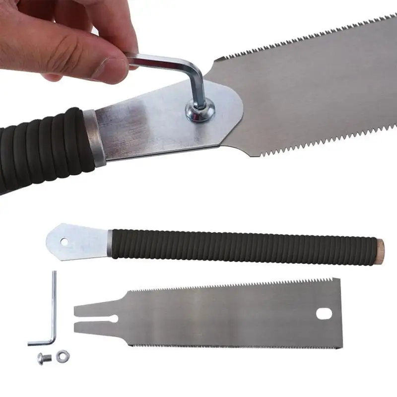 Japanese Hand Saw SK5 Flexible Blade Flush Cut Wood Handle Dovetail Pull Saw 1pc for Woodworking