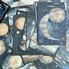 30 sheets lunar starry sky Retro Scrapbooking Material Background Paper Journal Hand Account DIY Creative Stationery Supplies 6