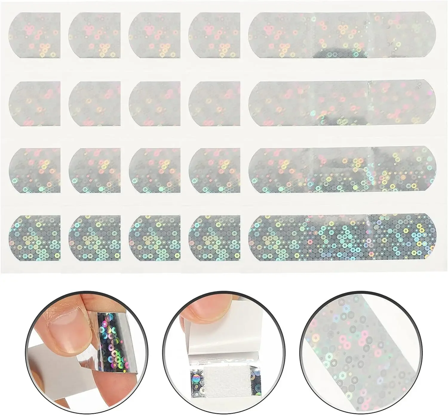 10pcs/lot Baby Diamond Flicker Bandages Band Aid Cute Cool Wound Plasters for Kids Children Dressing Patch Adhesive Bandaids
