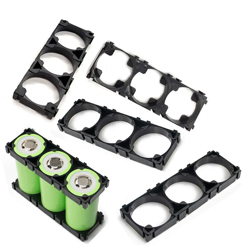 Wholesale 50pcs/100pcs 32650 Battery Holder Plastic Black Battery