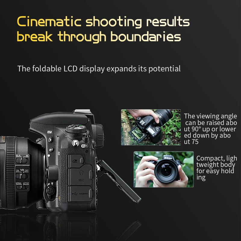 Nikon D750 HD SLR digital camera Full Frame DSLR Camera HD with Wireless Transmission Professional Digital Camera digital camera