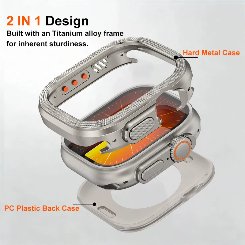 Rugged Drop-Resistant Metal Protective Case
