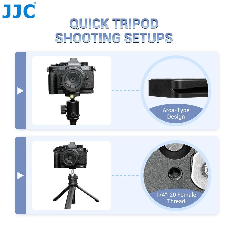JJC Z f ハンドグリップ L 字型グリップ Nikon Z f メタルグリップ