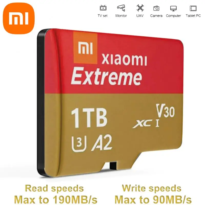 Xiaomi Original Sd Card Class10 64Gb 128Gb Carte Sd Memoria 32Gb 16Gb Tf Card 256Gb 512Gb 1Tb Flash Memory Card Per Dash Cam
