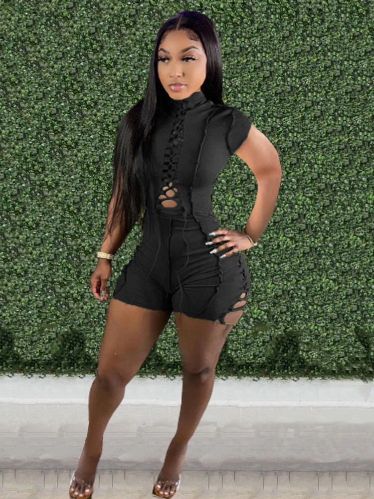 Wholesale Streetwear Jumpsuit Women 2023 One-pieces Outfits