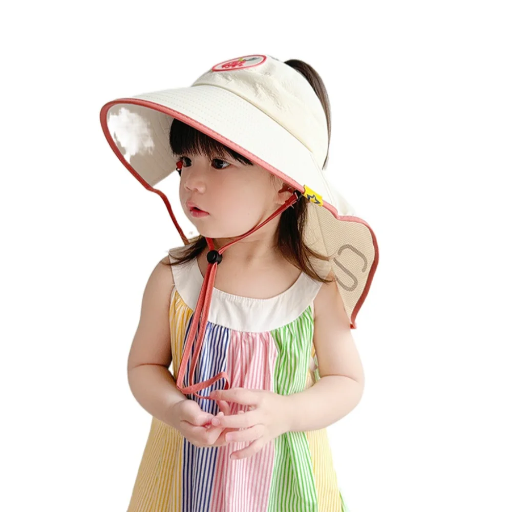 Trend Large Brimmed Sun Protection Hat Sunshade UV Protection Neck Hat Sun Fisherman Outdoor outdoor sun hat