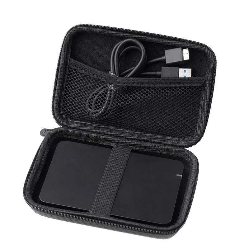 Storage Bag U Disk Data Cable Mobile Phone Charger Mobile Hard Disk Folding Pocket